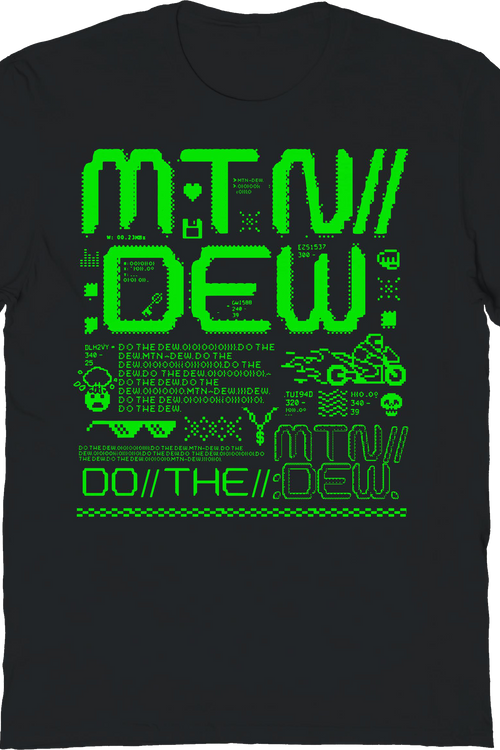 Source Code Mountain Dew T-Shirt