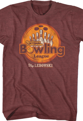 Southern California Bowling League Big Lebowski T-Shirt