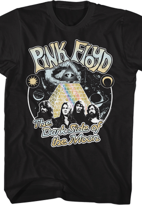 Space Pyramid Dark Side of the Moon Pink Floyd T-Shirt