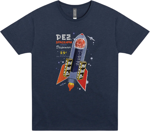 Spaceman Candy Dispenser PEZ T-Shirt