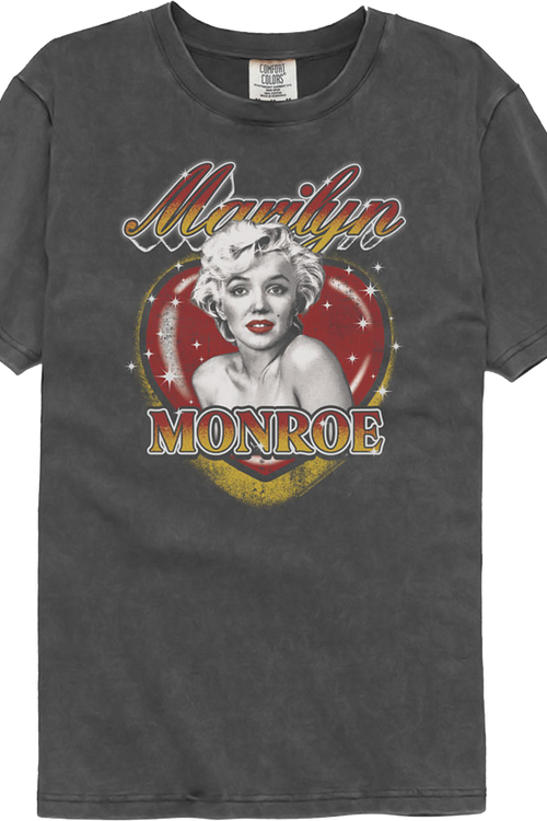 Sparkling Heart Marilyn Monroe Comfort Colors Blend T-Shirt