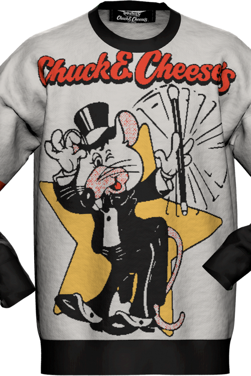 Special Day Chuck E. Cheese Knitted Sweater