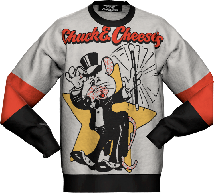 Special Day Chuck E. Cheese Knitted Sweater