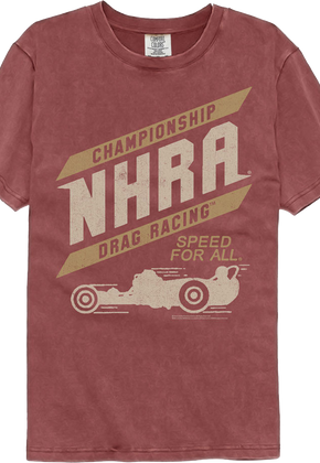 Championship National Hot Rod Association Comfort Colors Brand T-Shirt