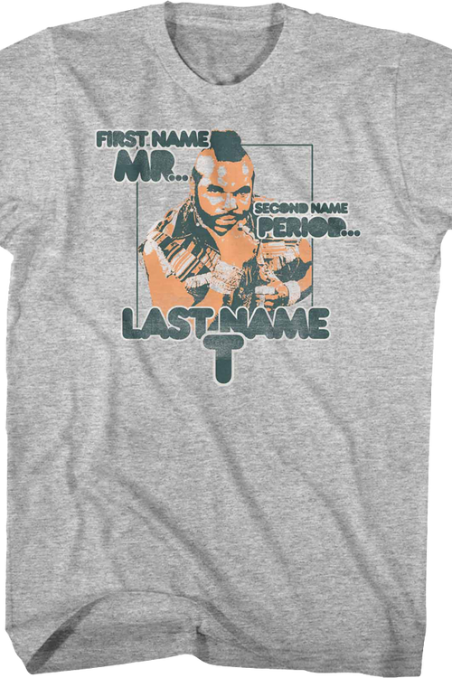Spell Check Mr. T Shirt