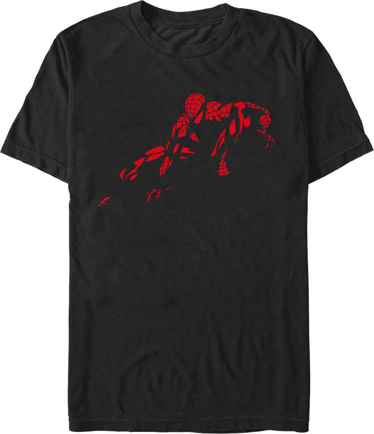 Spider-Man Heroic Pose Marvel Comics T-Shirt
