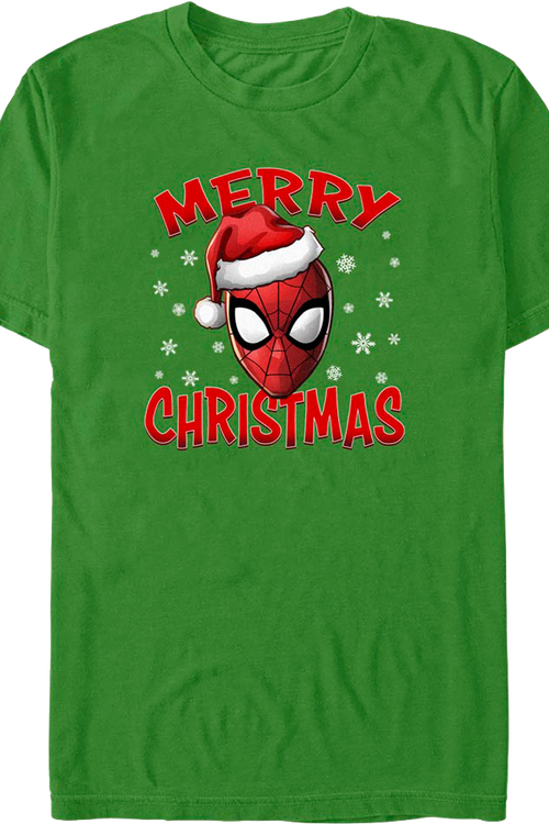 Spider-Man Merry Christmas Marvel Comics T-Shirt