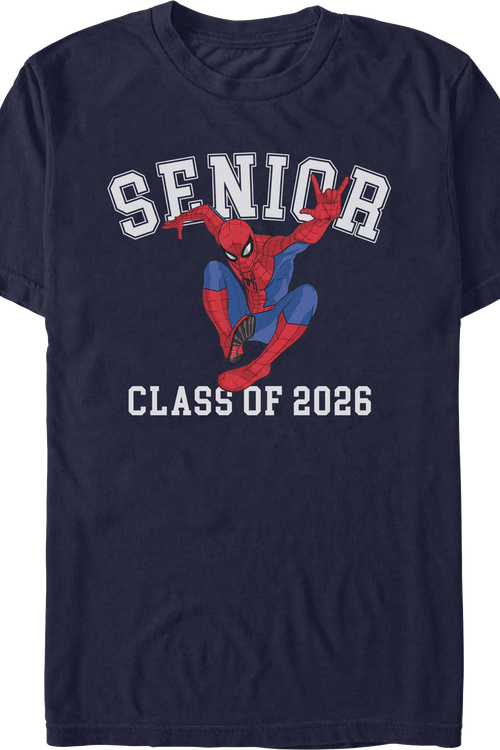 Spider-Man Senior Class Of 2026 Marvel Comics T-Shirt