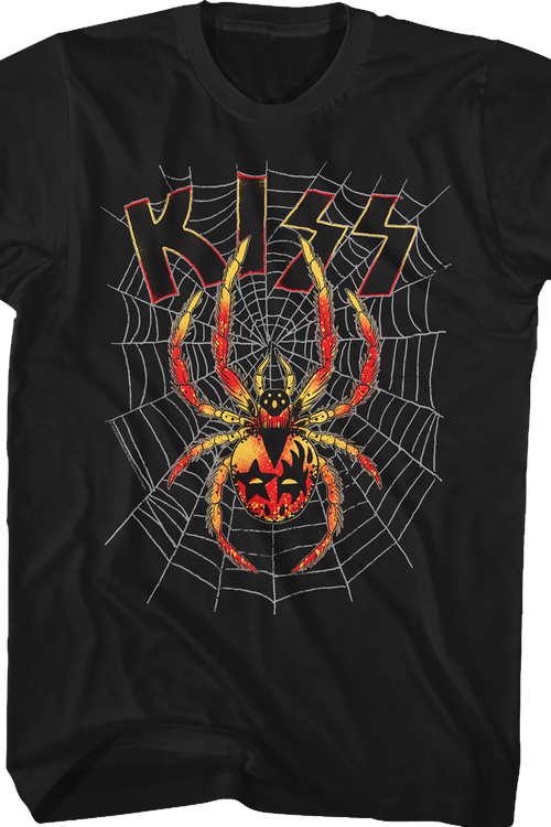 Spider Web KISS Shirt