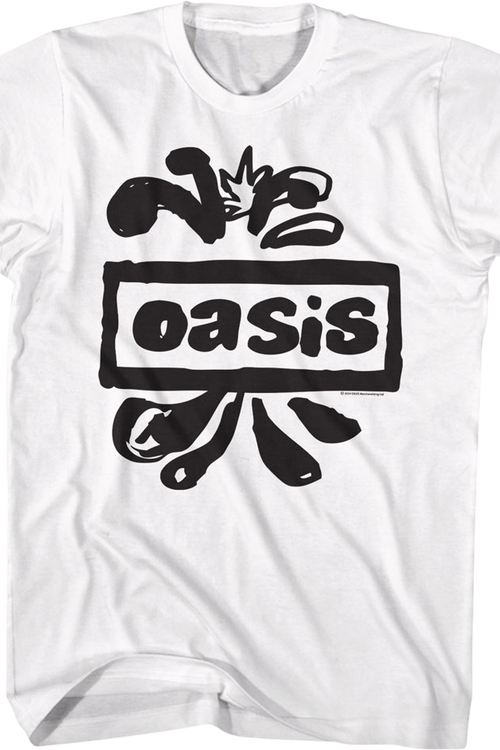 Splatter Logo Oasis T-Shirt