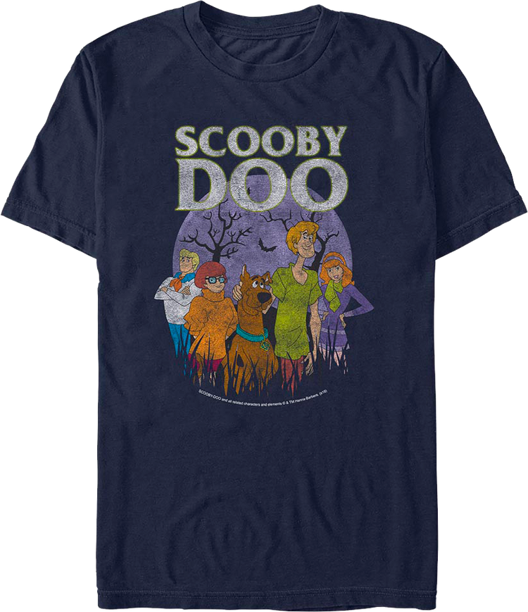 Spooky Moon Scooby-Doo T-Shirt
