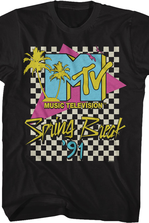 Spring Break '91 MTV Shirt