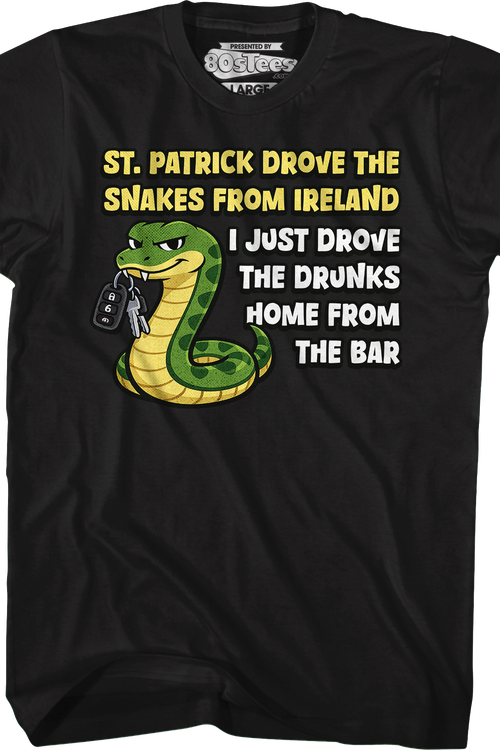 St. Patrick Drove The Snakes From Ireland T-Shirt