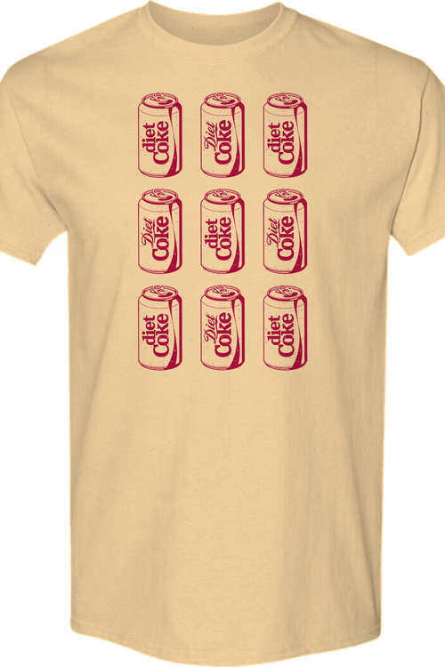 Stacked Cans Diet Coke T-Shirt