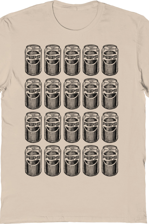 Stacked Cans Pepsi T-Shirt