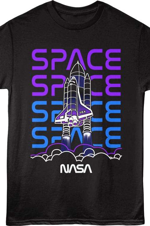 Stacked Space NASA T-Shirt