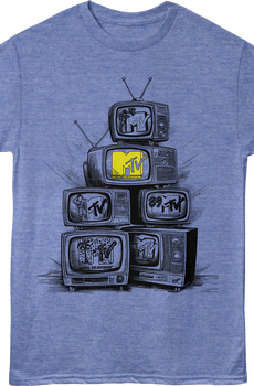 Stacked Televisions MTV T-Shirt