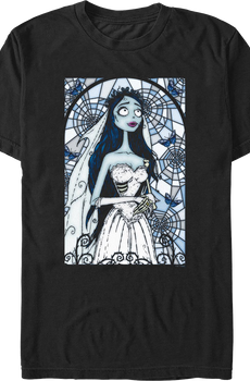 Stained Glass Corpse Bride T-Shirt