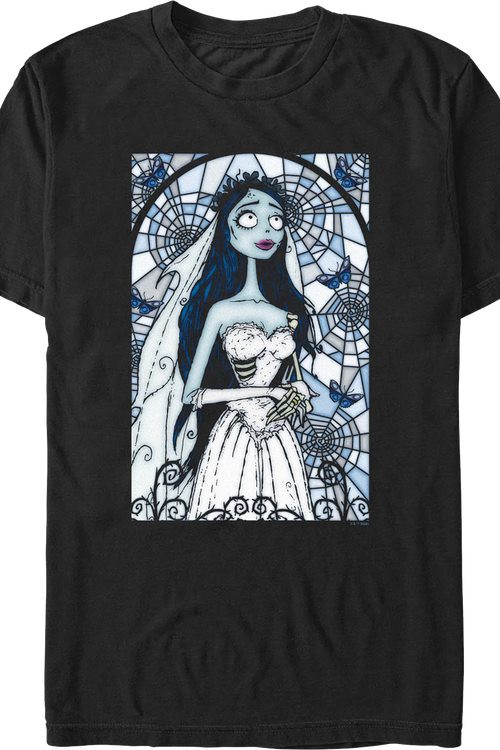 Stained Glass Corpse Bride T-Shirt