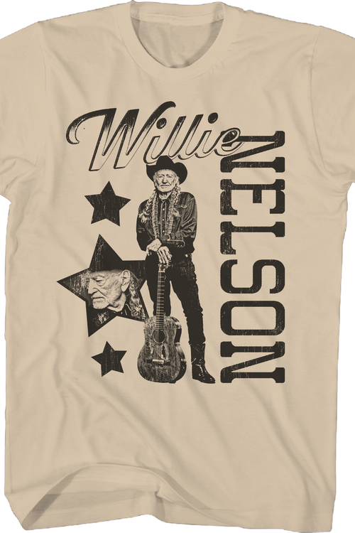 Star Collage Willie Nelson T-Shirt