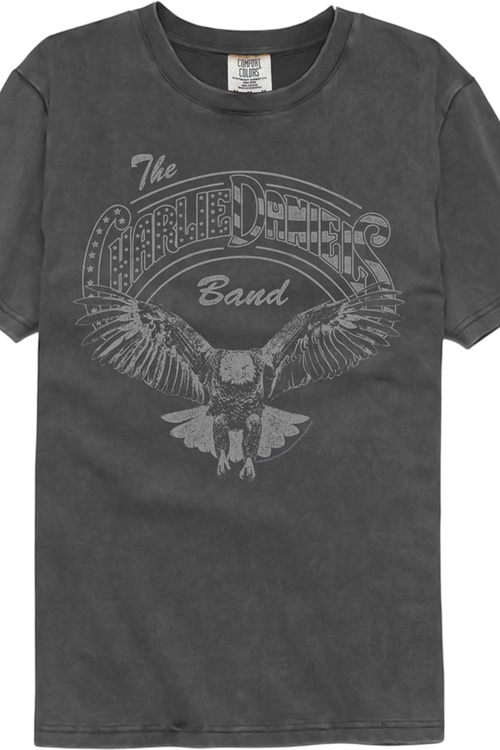Star Stripes Eagle Charlie Daniels Comfort Colors Brand T-Shirt