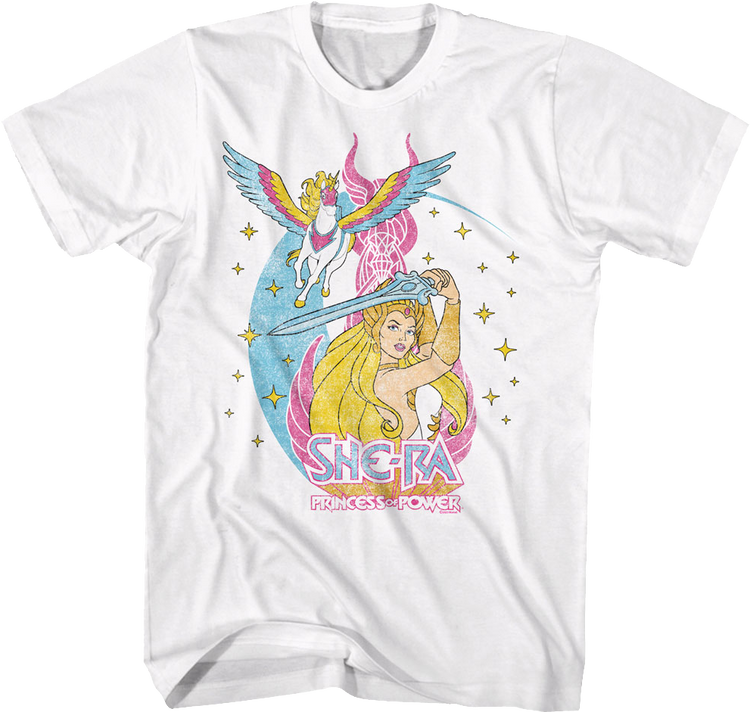 Starry Swift Wind and She-Ra Masters of the Universe T-Shirt