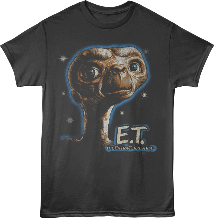 Stars E.T. The Extra-Terrestrial T-Shirt