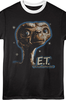 Stars E.T. The Extra-Terrestrial Ringer Shirt