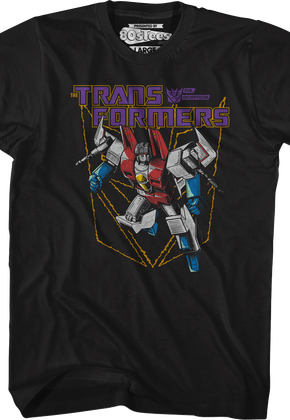 Starscream Battle Pose Transformers T-Shirt