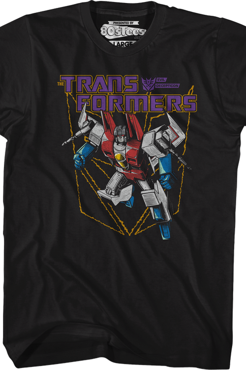 Starscream Battle Pose Transformers T-Shirt