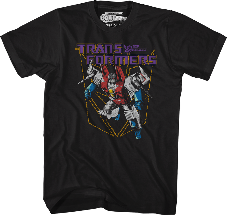 Starscream Battle Pose Transformers T-Shirt