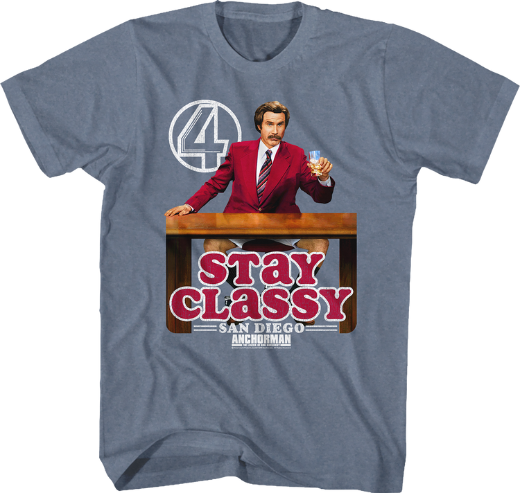 Stay Classy San Diego Anchorman T-Shirt