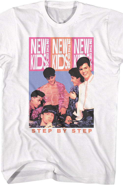 Step By Step New Kids On The Block T-Shirt