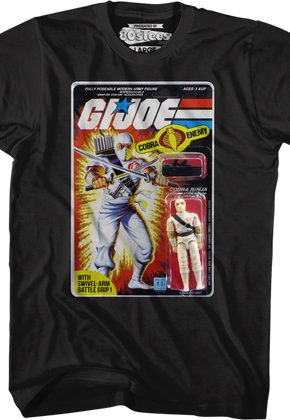 Storm Shadow Figure Box Art GI Joe T-Shirt