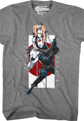 Storm Shadow And Snake Eyes GI Joe T-Shirt