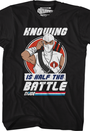 Storm Shadow Knowing Is Half The Battle GI Joe T-Shirt