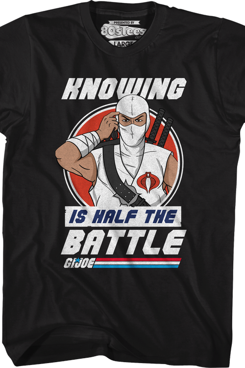 Storm Shadow Knowing Is Half The Battle GI Joe T-Shirt