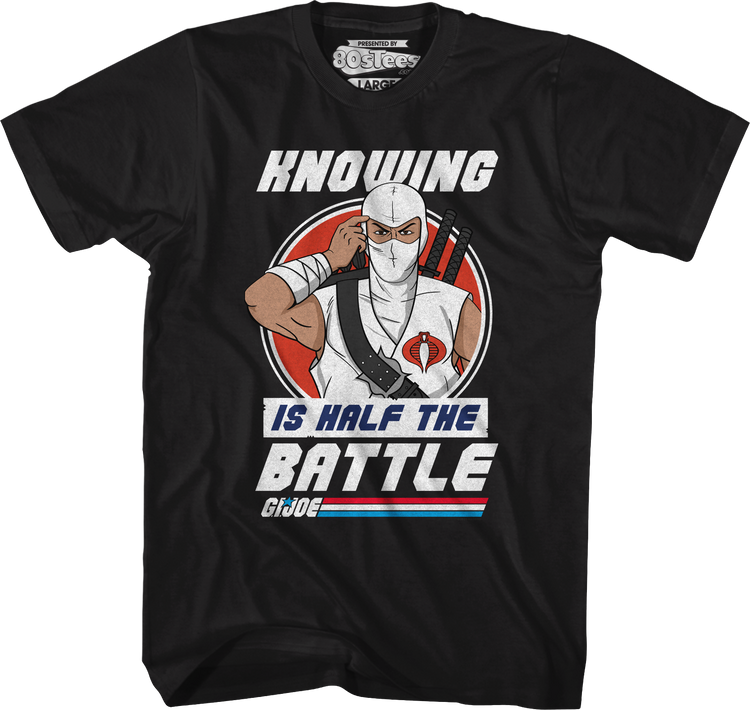 Storm Shadow Knowing Is Half The Battle GI Joe T-Shirt