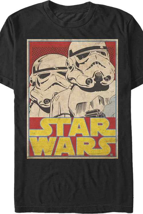 Stormtroopers Poster Star Wars T-Shirt
