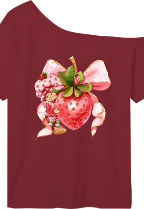 Strawberry Shortcake Off The Shoulder Shirt
