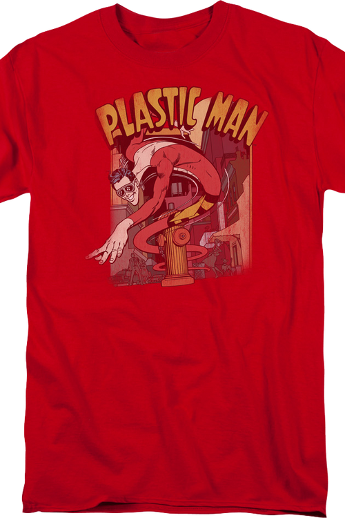 Stretchable Plastic Man DC Comics T-Shirt