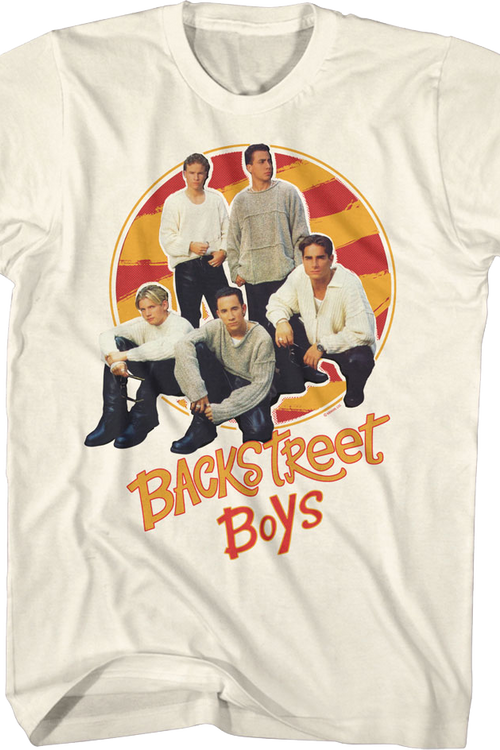 Striped Circle Backstreet Boys T-Shirt