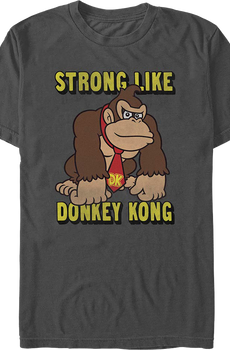 Strong Like Donkey Kong Nintendo T-Shirt