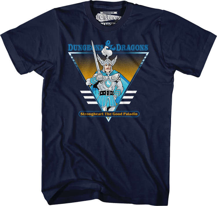 Strongheart The Good Paladin Dungeons & Dragons T-Shirt