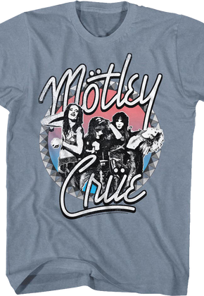 Studded Circle Photo Motley Crue T-Shirt