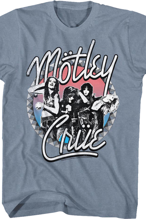 Studded Circle Photo Motley Crue T-Shirt