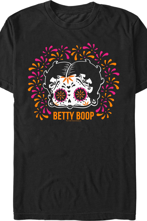 Sugar Skull Betty Boop T-Shirt