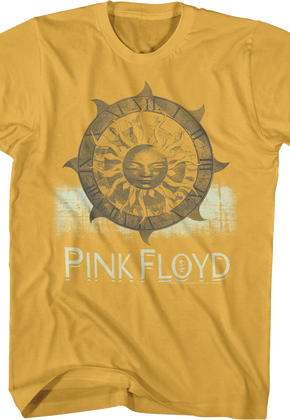 Sun Clock Pink Floyd T-Shirt