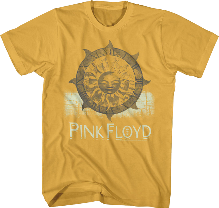 Sun Clock Pink Floyd T-Shirt