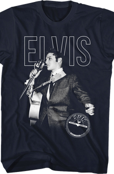 Sun Records Microphone Elvis Presley T-Shirt